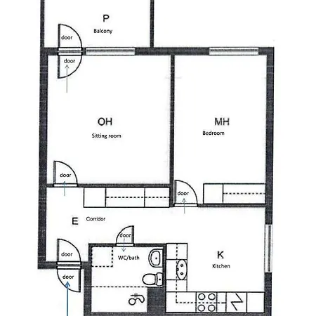 Apartment Kaksio Rastila Metron Lahella Near Metro Rastila *